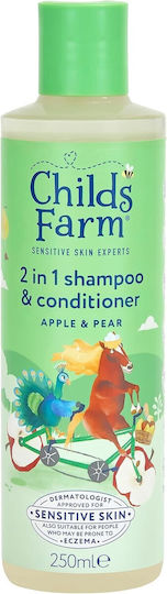 Childs Farm Kids' Conditioner & Shampoo with Apple / Pear for Easy Combing in Gel Form 250ml