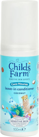 Childs Farm Kids' Conditioner with Coconut for Easy Combing in Gel Form , Ideal for Curls , Leave-In 100ml