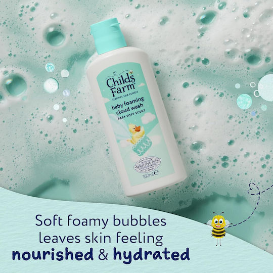 Childs Farm Παιδικό Αφρόλουτρο με Aloe Vera σε Μορφή Αφρού 160ml