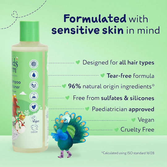 Childs Farm Kids' Conditioner & Shampoo with Apple / Pear for Easy Combing in Gel Form 250ml