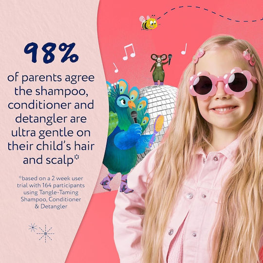 Childs Farm Kids' Shampoo with Strawberry / Mint for Easy Combing in Gel Form , Ideal for Curls 250ml