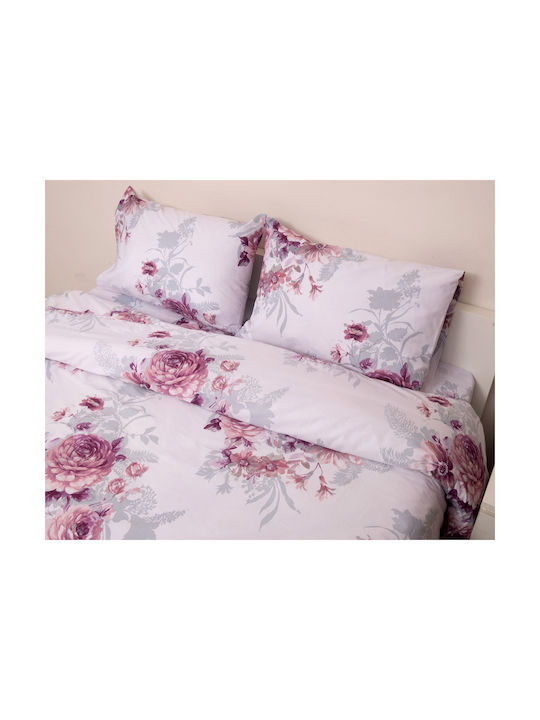 Viopros Set Pillowcases with Envelope Cover White 50x70cm