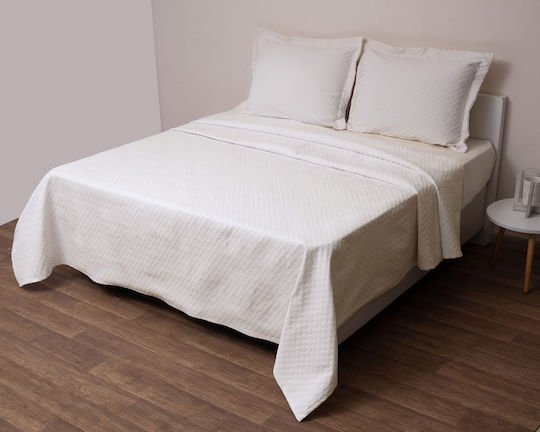 Viopros Δήλος Super-Queen 230x270cm Ecru Viopros Δήλος Super-Queen 230x270cm Ecru