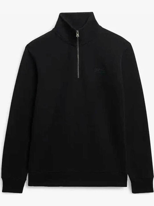 Langarm-Pullover Schwarz