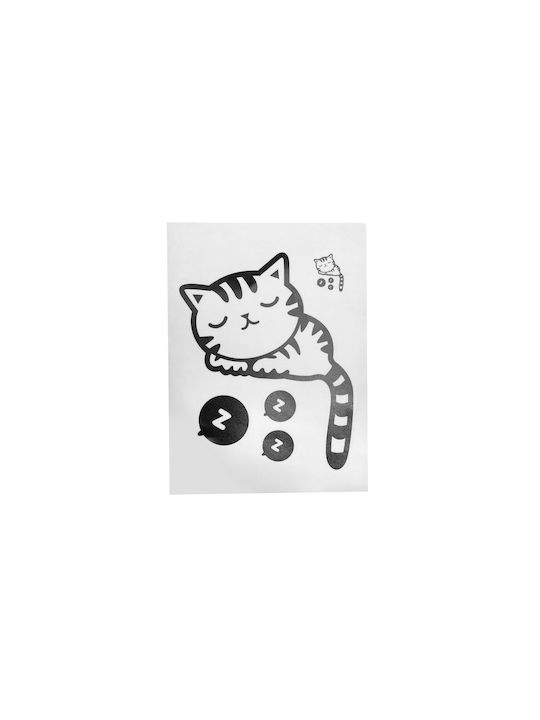 Gadget Master Αυτοκόλλητο Sleepy Kitty Cat