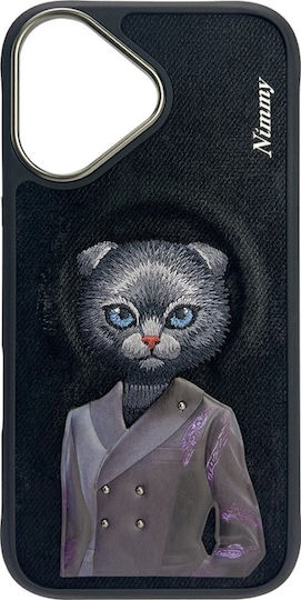 Nimmy Back Cover Silicone / Plastic Black (iPhone 16)