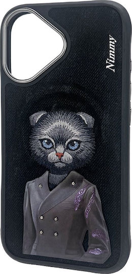 Nimmy Back Cover Silicone / Plastic Black (iPhone 16)