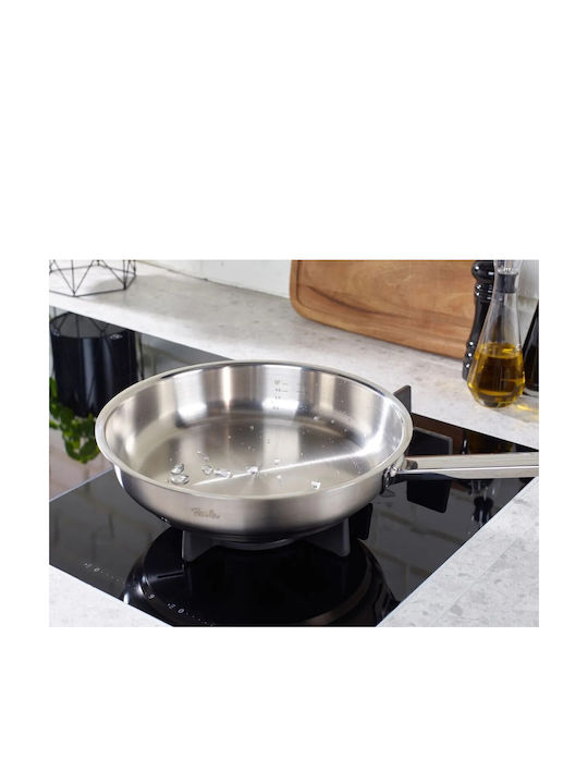 Fissler Profi Τηγάνι από Ανοξείδωτο Ατσάλι 24cm