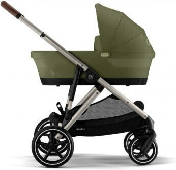 Cybex Gazelle S Καρότσι Μωρού Kατάλληλο για Nεογέννητο Taupe - Moss Green 12.6kg