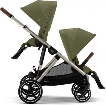 Cybex Gazelle S Καρότσι Μωρού Kατάλληλο για Nεογέννητο Taupe - Moss Green 12.6kg