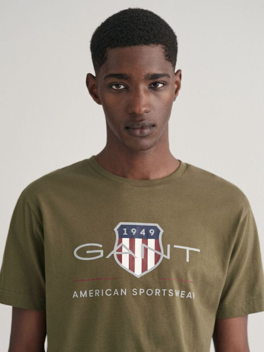 Archive Shield T-shirt Olive