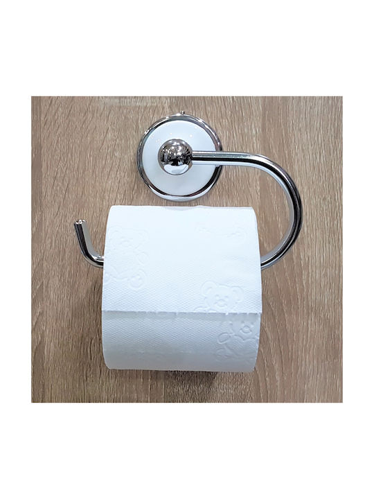 Sidirela Wall-mounted Paper Holder Inox Silver