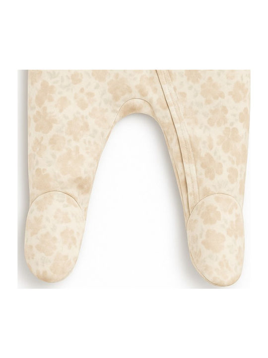 Color Stories Babystrampler Langärmliges Beige.