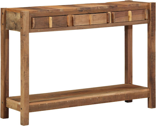 Конзолна маса Кафяв Д107xШ33xВ76cm Конзолна маса Кафяв Д107xШ33xВ76cm