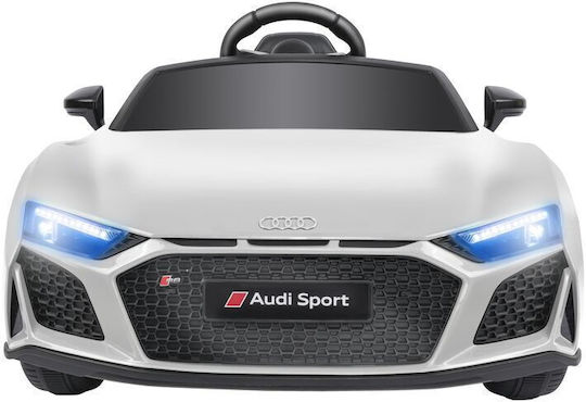 Audi R8 Spyder One-Seater with Remote Control Licensed 12 Volt White for 3+ Years