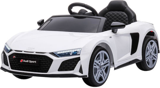 Audi R8 Spyder One-Seater with Remote Control Licensed 12 Volt White for 3+ Years