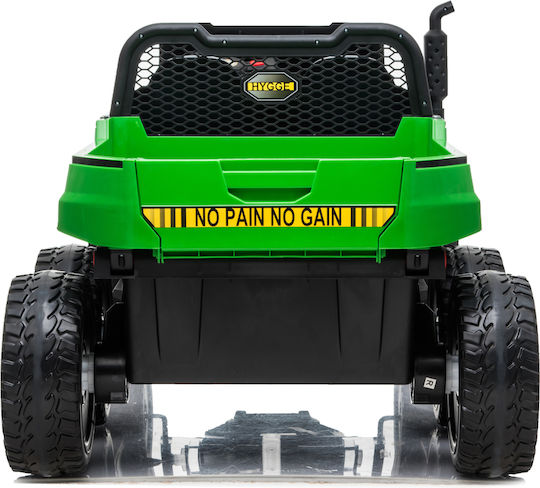 ATV Duster X Race Doppelsitzer mit Fernbedienung 24 Volt Grünes für 3+ Jahre
