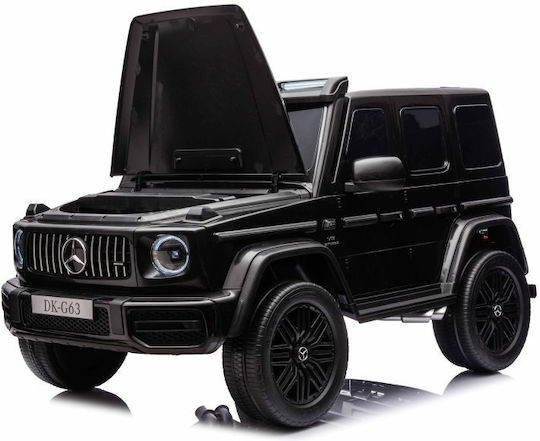 Kinder Auto Doppelsitzer mit Fernbedienung Lizensiert Bo Mercedes-benz G63 4×4 24 Volt Schwarz