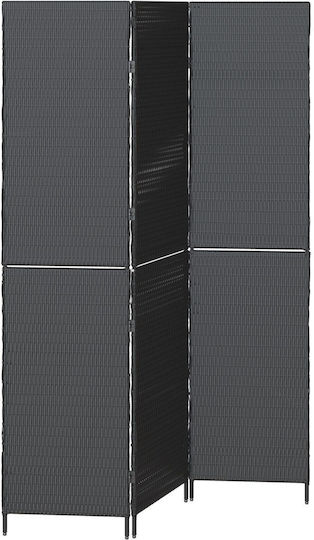 vidaXL Dekorativer Raumteiler aus Leinwand 146x180cm