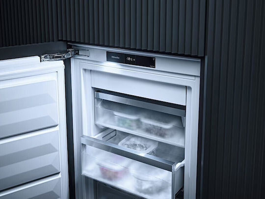Miele FNS 7794 D L Εντοιχιζόμενος Όρθιος Καταψύκτης 213lt NoFrost