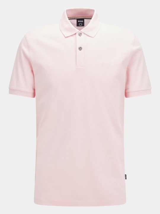 Pallas Polo Bluza Tricou Cu Mânecă Scurtă Roz