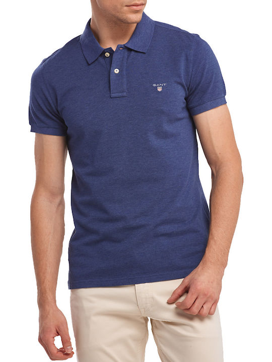 Polo Kurzarmbluse Blue