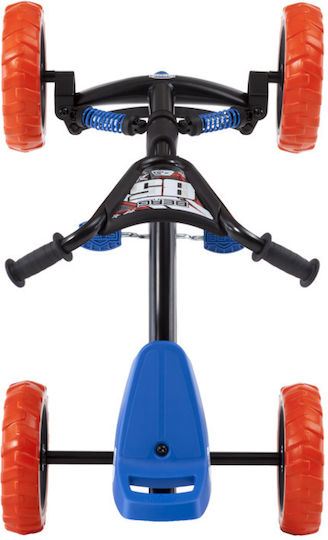 Buzzy Nitro Go Kart Cu Un Loc Cu Pedală Inspirat Negru