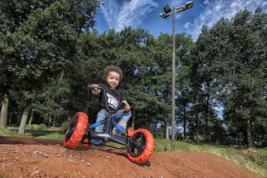 Buzzy Nitro Go Kart Cu Un Loc Cu Pedală Inspirat Negru