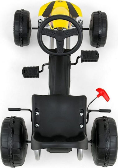 Viper Go Kart One-Seater with Pedal Pink for 3+ Years