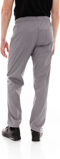 Панталон Готвачи Шеф Unisex Сив Три Джоба 612slim Grey