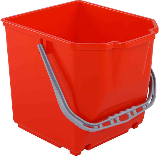 Viosarp Mop Bucket Plastic Capacity 25lt Red