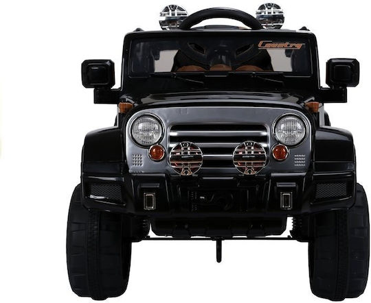 Jeep Kinderfahrzeug Mit Fernbedienung Inspiriert 6 Volt Schwarzes Für 3+ Jahre