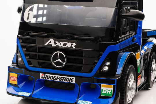 Mercedes XMX622 Camion Cu Un Loc Cu Telecomandă Licențiat 12 Volți Albastru Pentru 3+ Ani