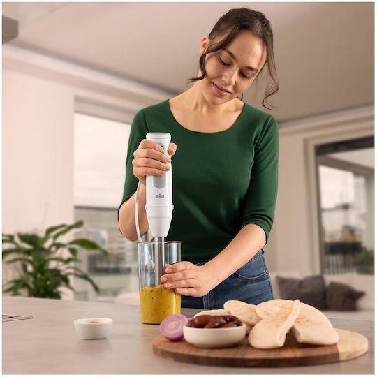 Braun MultiQuick 5 Hand Blender with Inox Rod 1000W White
