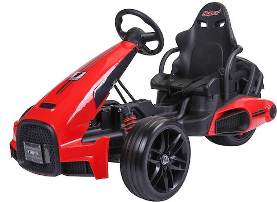 Go Kart Μονοθέσιο 12 Volt Κόκκινο