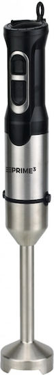 Prime3 Ραβδομπλέντερ με Ανοξείδωτη Ράβδο 1200W Ασημί