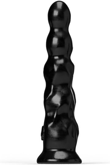 All Black Πρωκτικό Dildo XXLarge Μαύρο
