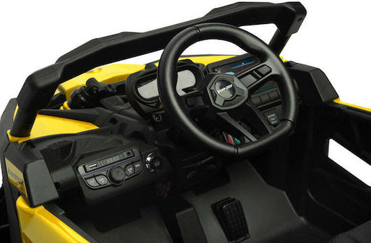 Maverick Buggy Doppelsitzer mit Fernbedienung 24 Volt Gelb für 3+ Jahre
