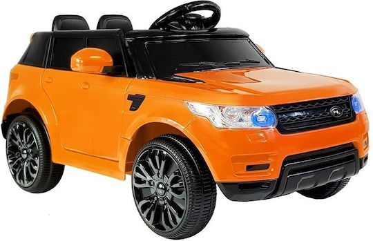 Lean Toys Kinderfahrzeuge Doppelsitzer Elektrisch Mit Fernbedienung 6 Volt Orange Für 3+ Jahre