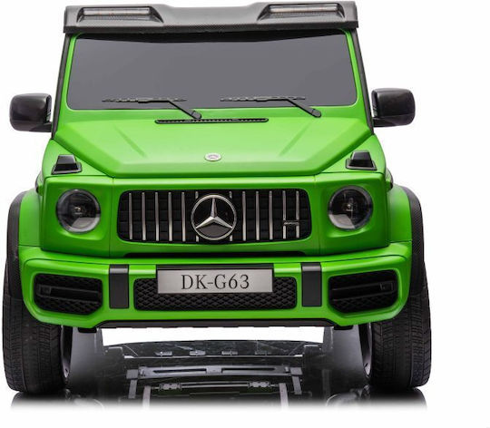 Bo Mercedes-benz G63 4×4 Două Locuri Cu Telecomandă Licențiat 24 Volt Verde Pentru 3+ Ani