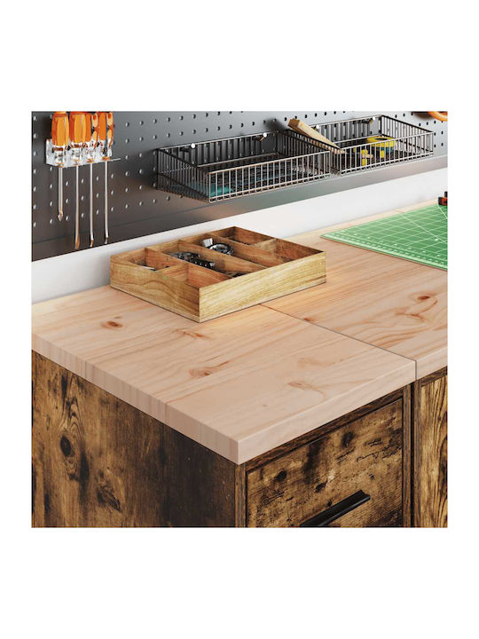 Drawers Storage Solid Wood with 4 Drawers L30xW51xH85cm