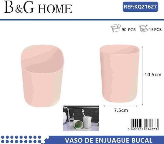 Toothbrush Support Base Plastic Pink