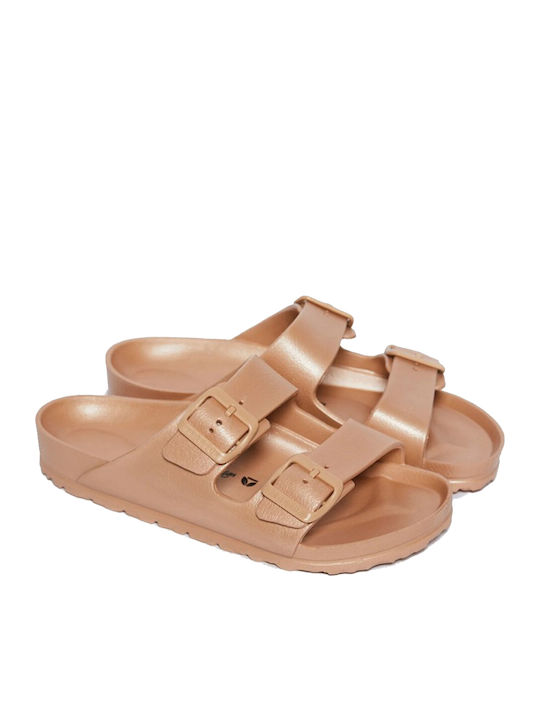 Wanda Men's Anatomic Beige Slides