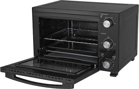 Primo Electric Countertop Oven 30lt Without Burners Black