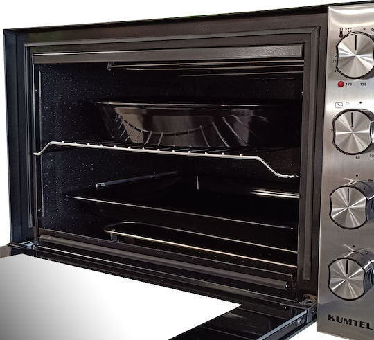 Kumtel Elektrischer Backofen 70l Ohne Brenner mit Heißluft
