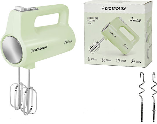 DictroLux Hand Mixer 500W Green