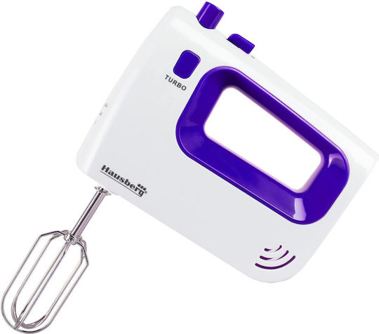 Hausberg Μίξερ Χειρός 300W Μωβ