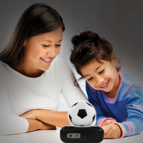 Lexibook Επιτραπέζιο Ρολόι Football 3D Μαύρο