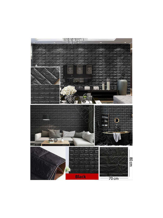 Panouri Decorative 3D Autoadezive Roz 70x70cm