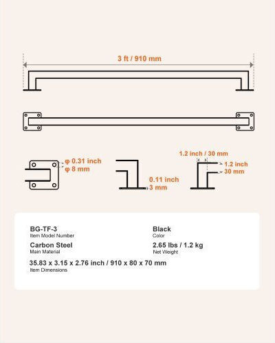 Vevor Tube